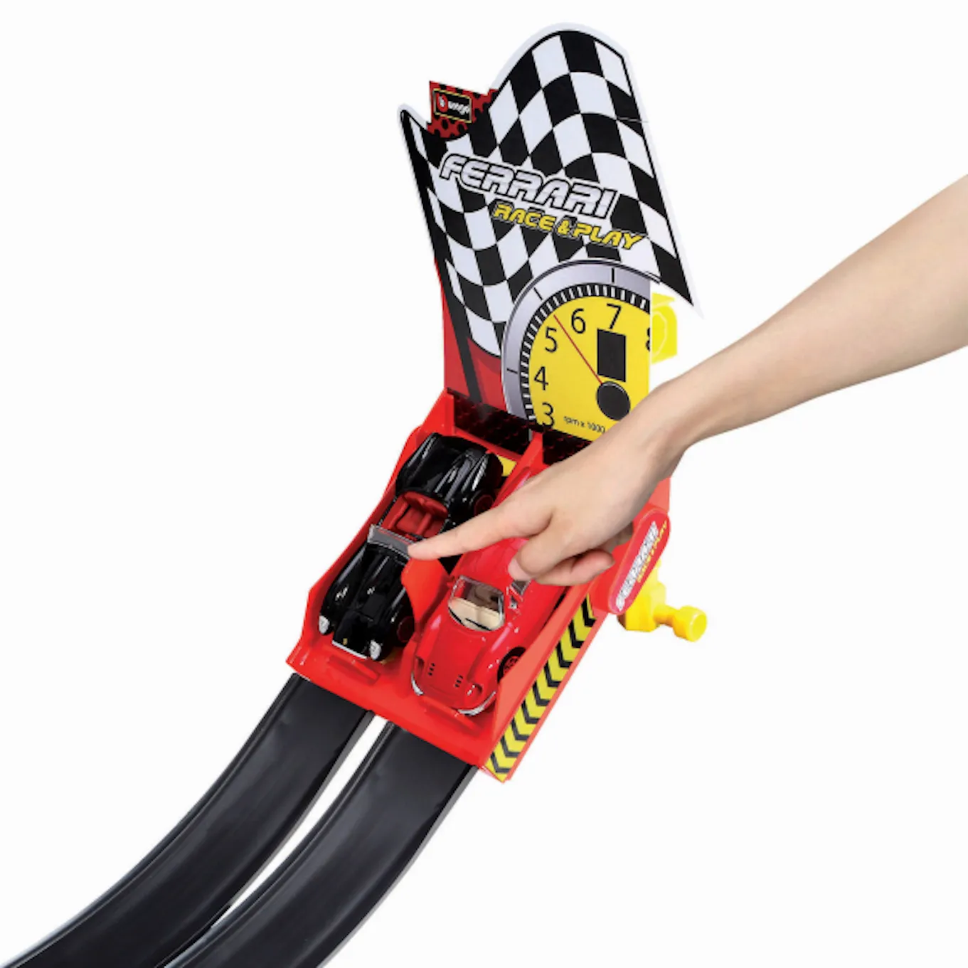 Bburago 18-31216 - Ferrari Dual Loop inkl. 2 Autos