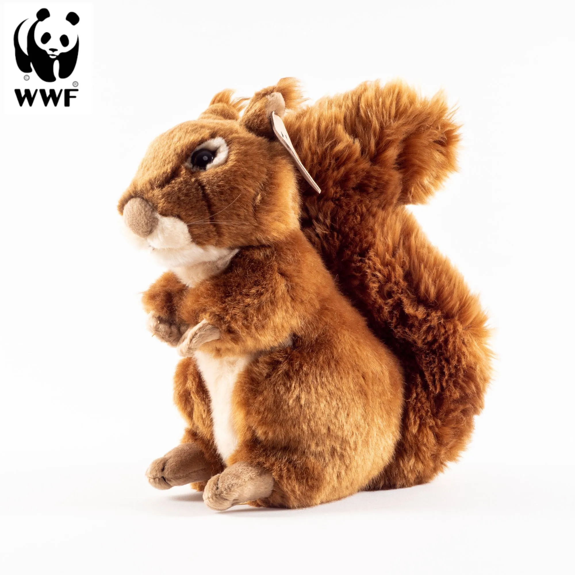 WWF - Plüschtier - Eichhörnchen (15cm, sitzend)