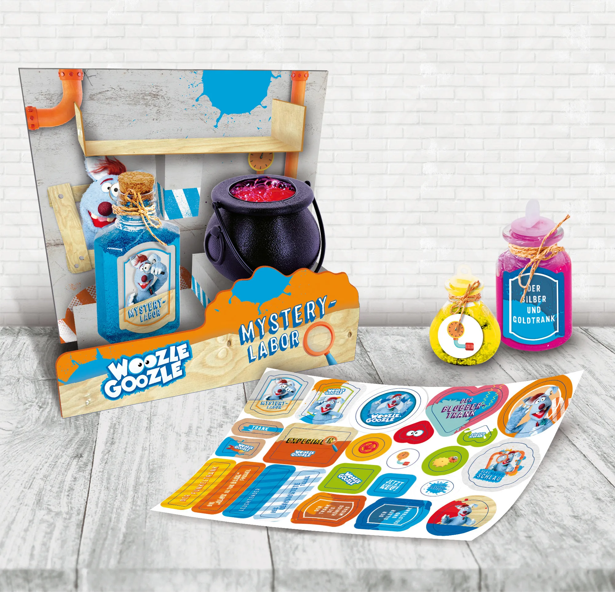 Lisciani DE106189WG - Woozle Goozle Mystery-Labor