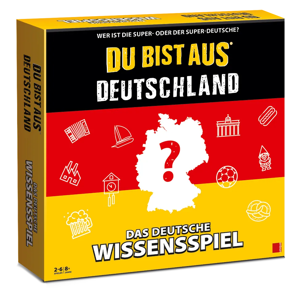 Unique Gaming - Brettspiel - Du bist aus Deutschland