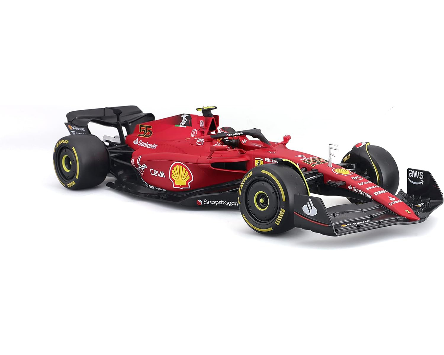 Bburago 18-16812S - Modellauto - F1 Ferrari SF-23, 2023 Sainz (Maßstab 1:18) Bburago 18-16812S - Modellauto - F1 Ferrari SF-23, 2023 Sainz (Maßstab 1:18)