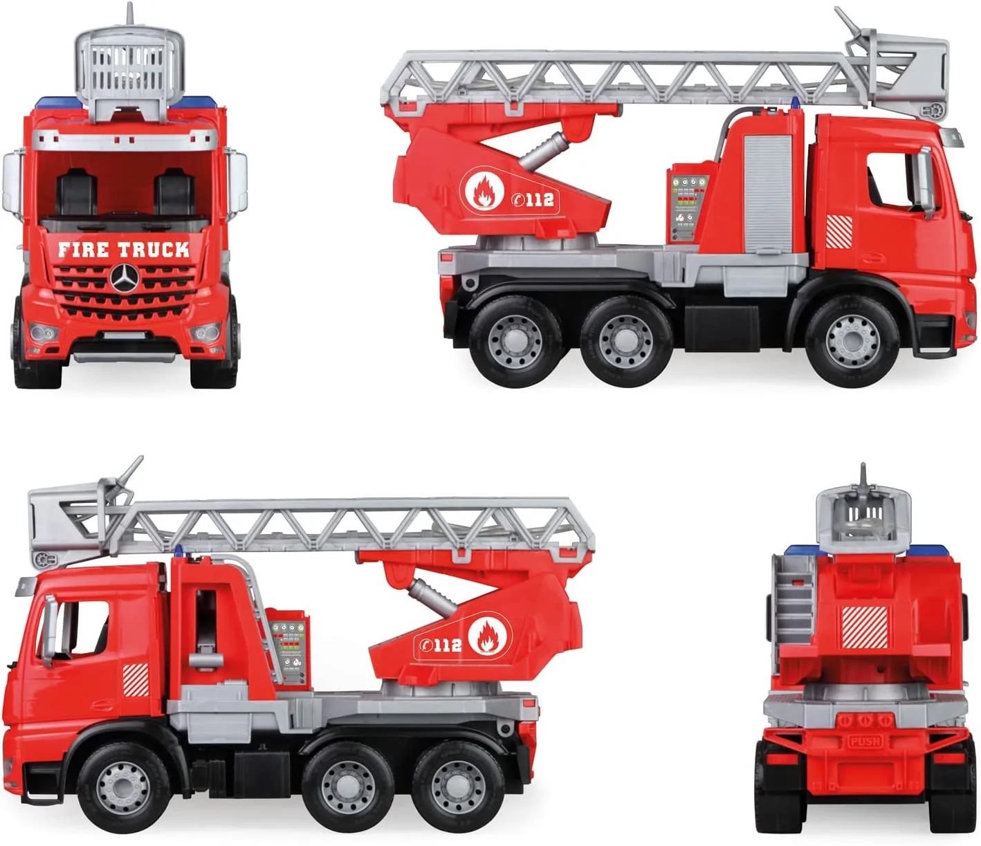 Lena - Worxx Feuerwehrauto - Mercedes-Benz Arocs (49cm)