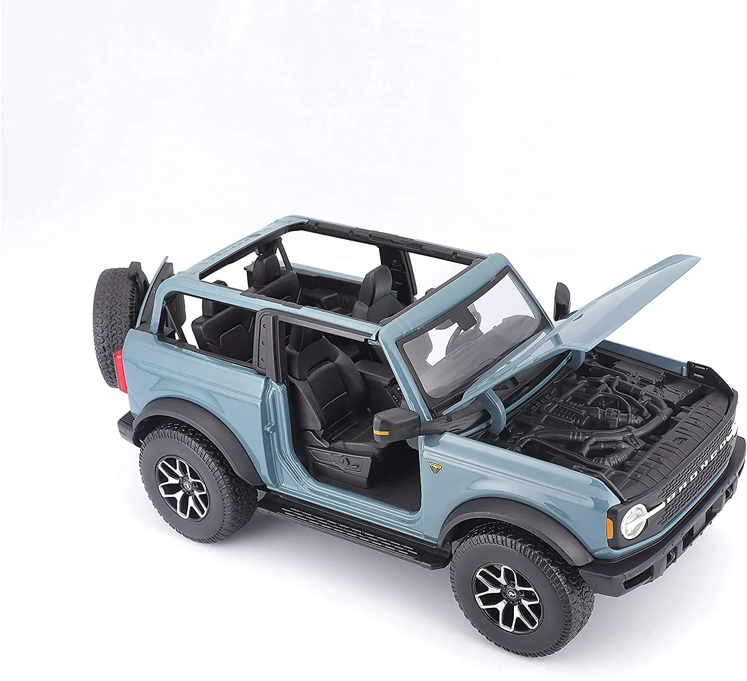 Maisto 31457 - Modellauto - Ford Bronco Badlands '21 (blau, Maßstab 1:18)