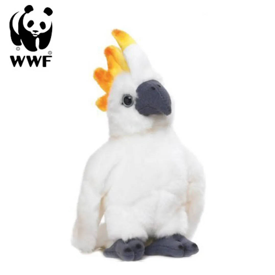 WWF - Plüschtier - Kakadu Papagei (mit Sound, 14cm)