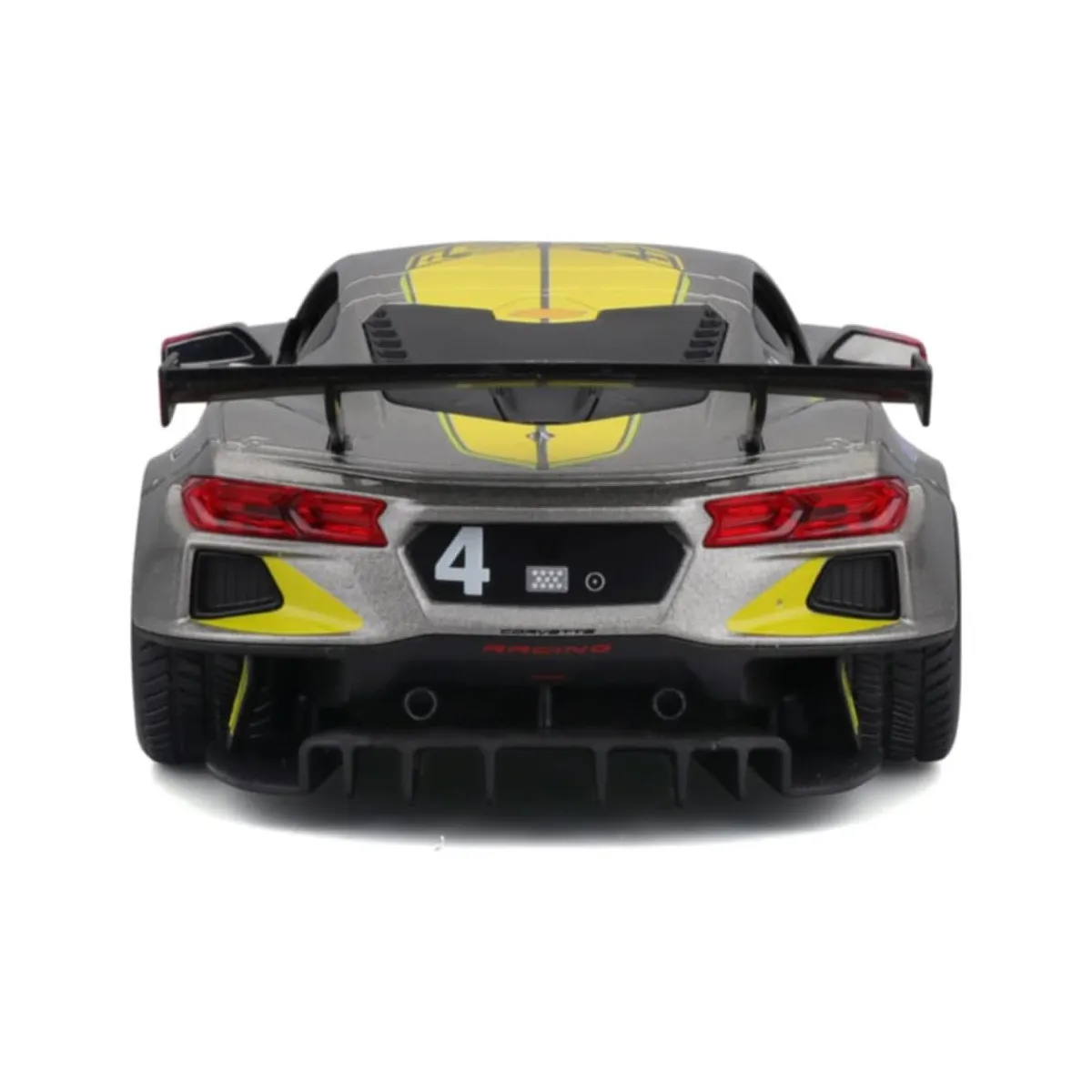 Bburago 18-28024 - Modellauto - Chevrolet Corvette C8R '20 (grau, Maßstab 1:24)