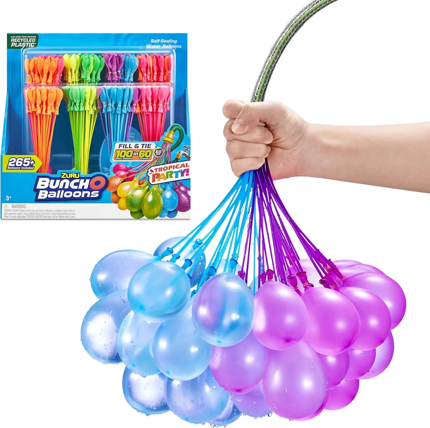Zuru 56481 - Bunch O Ballons - Tropical Party - Wasserballons