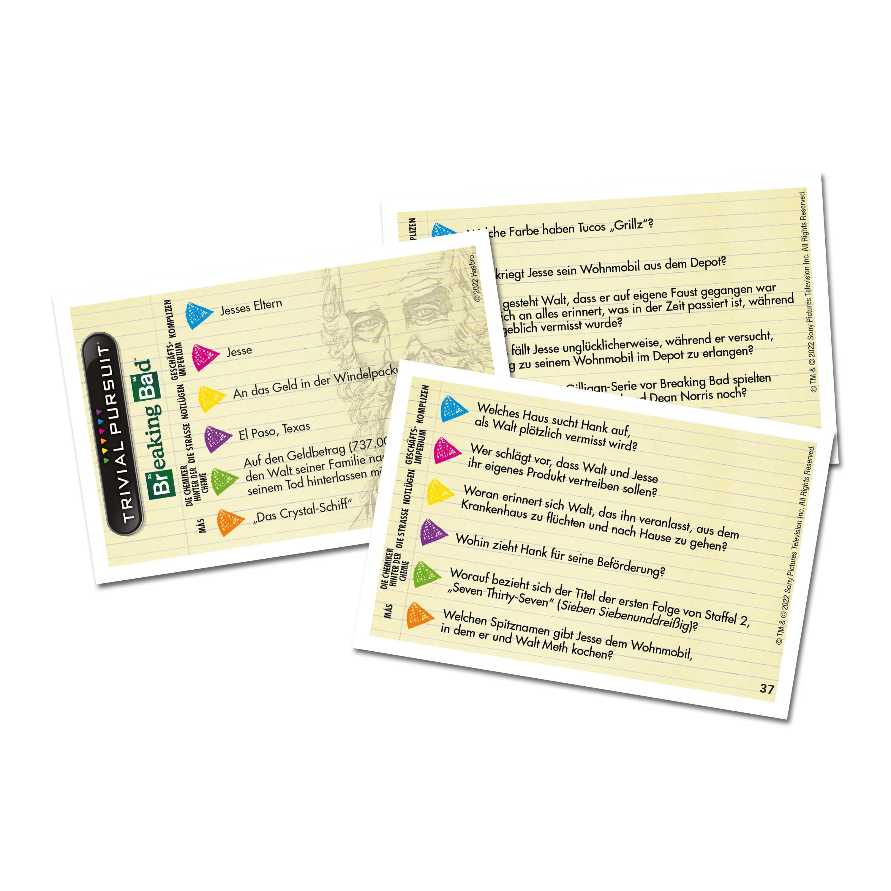 Trivial Pursuit - Breaking Bad + Top Trumps