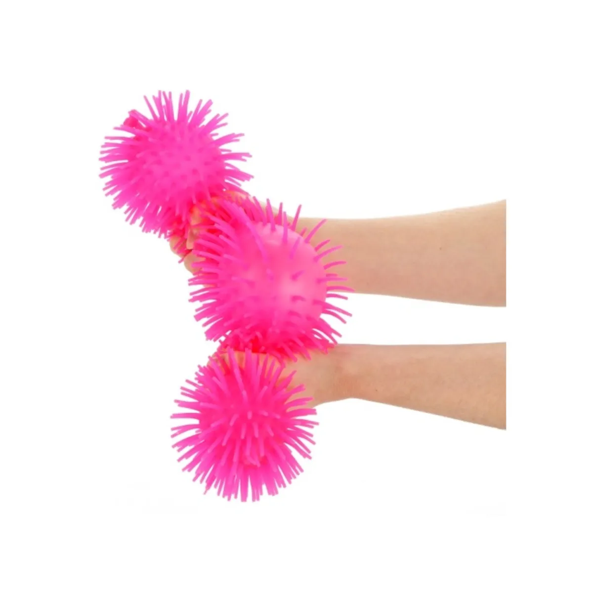 Toi-Toys Knetball Puffer-Raupe 33 cm – Anti-Stressball für Kinder zum Kneten