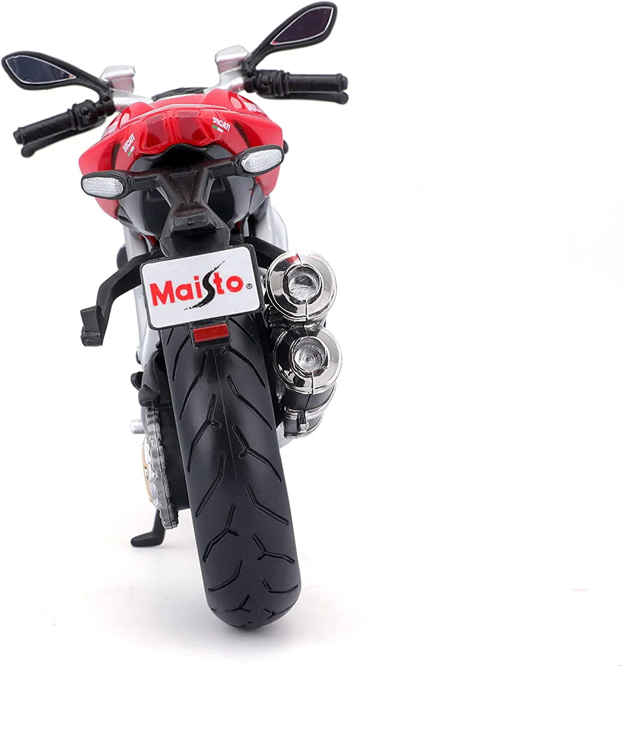 Maisto 5-11024 -  Modellmotorrad - Ducati mod. Streetfighter S (schwarz-rot, Maßstab 1:12)