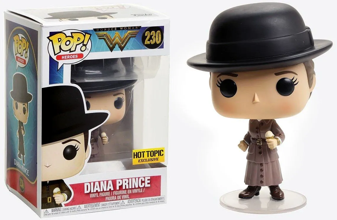 Pop! DC: Diana Prince Wonder Woman Vinyl Bobble-Head