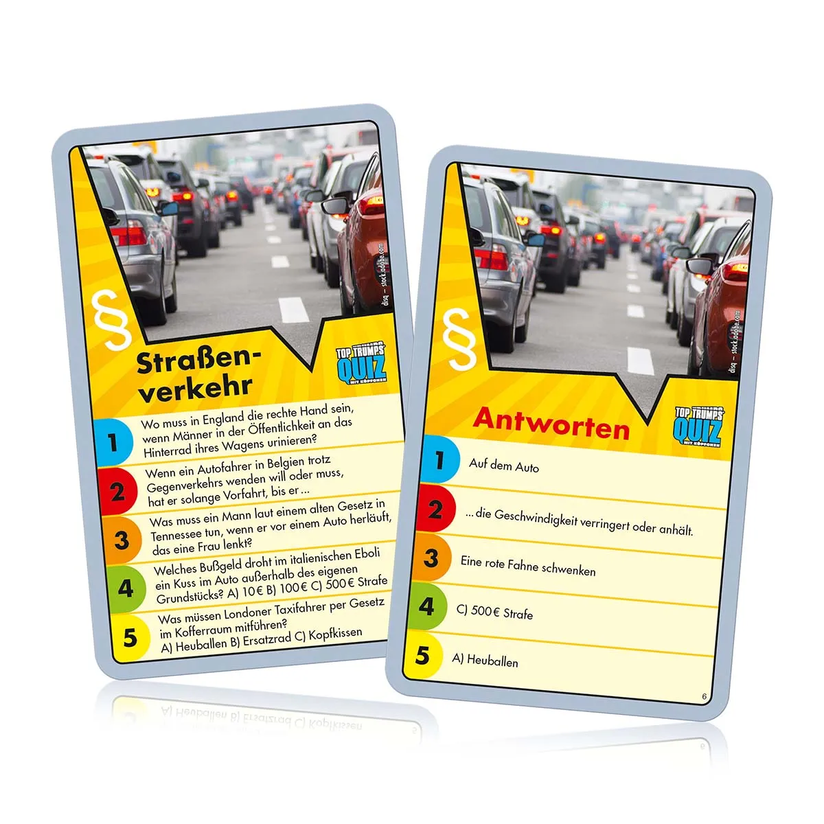 Top Trumps Quiz - Die verrücktesten Gesetze der Welt