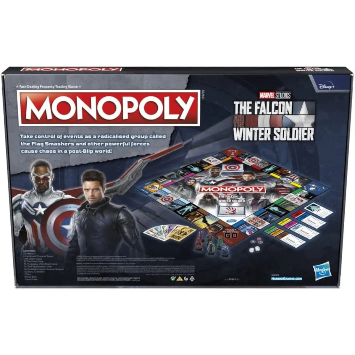 Hasbro - Monopoly - The Falcon and the Winter Soldier (englisch)