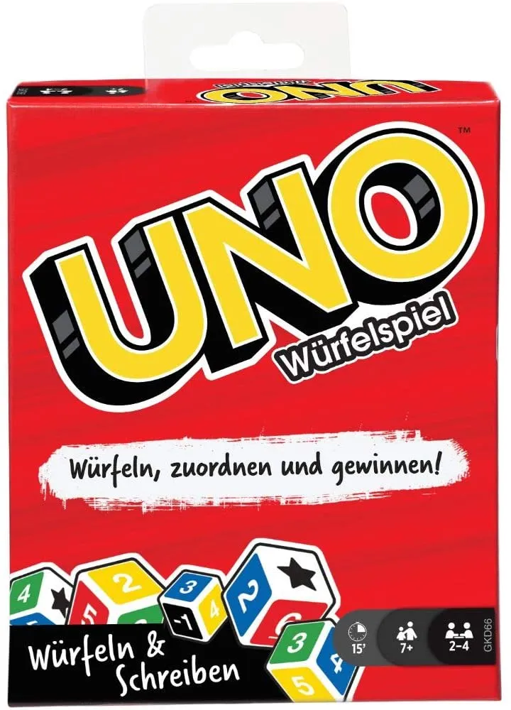 Mattel - UNO - Würfelspiel Mattel - UNO - Würfelspiel