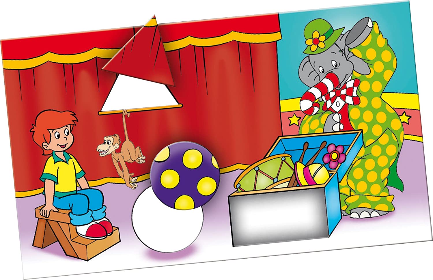 Benjamin Blümchen Lerne die Formen! Steckpuzzle Benjamin Blümchen Lerne die Formen! Steckpuzzle