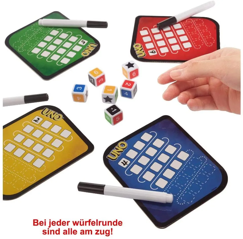 Mattel - UNO - Würfelspiel