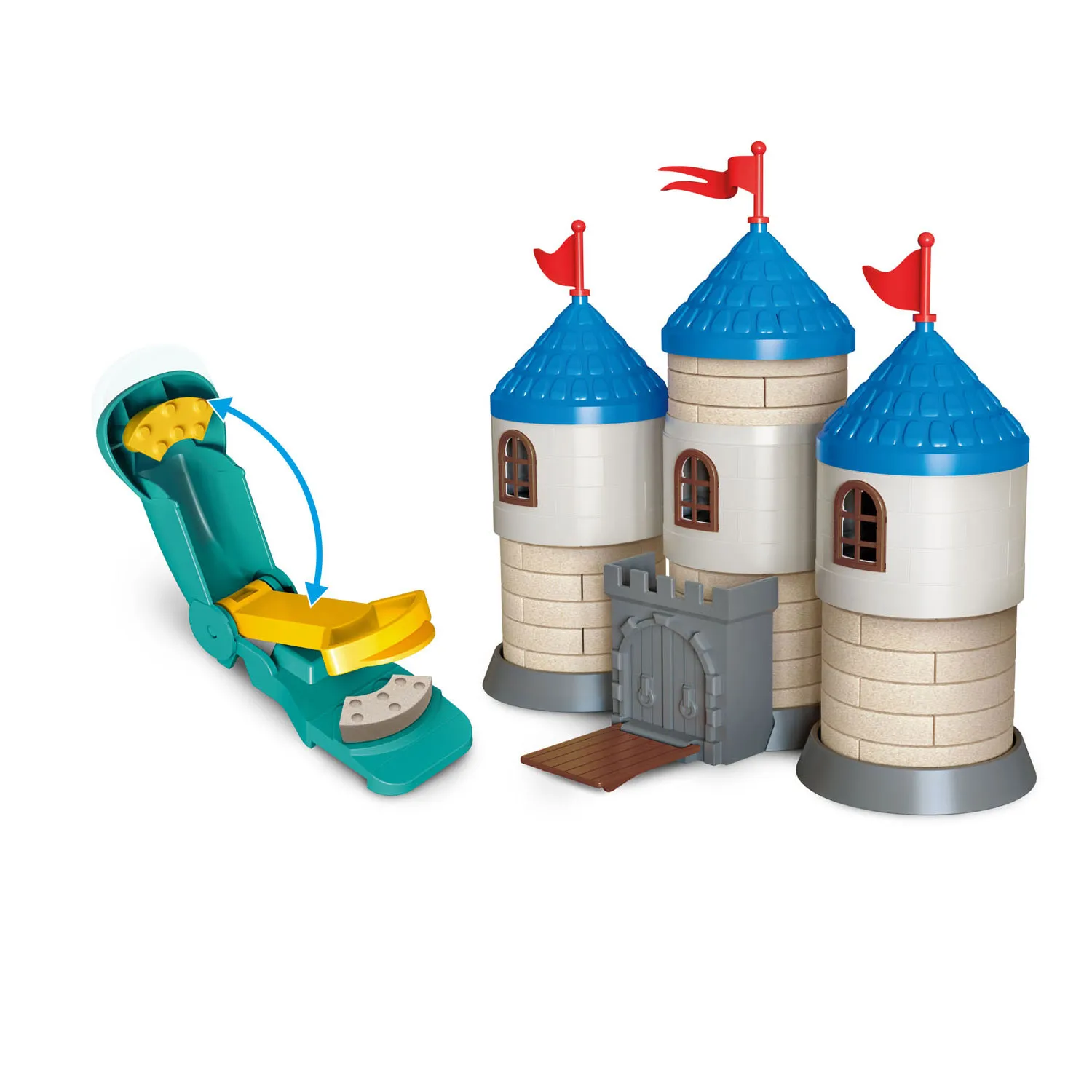 Toi-Toys 43715Z - KIDSCOVERY Bausteine-Maschine