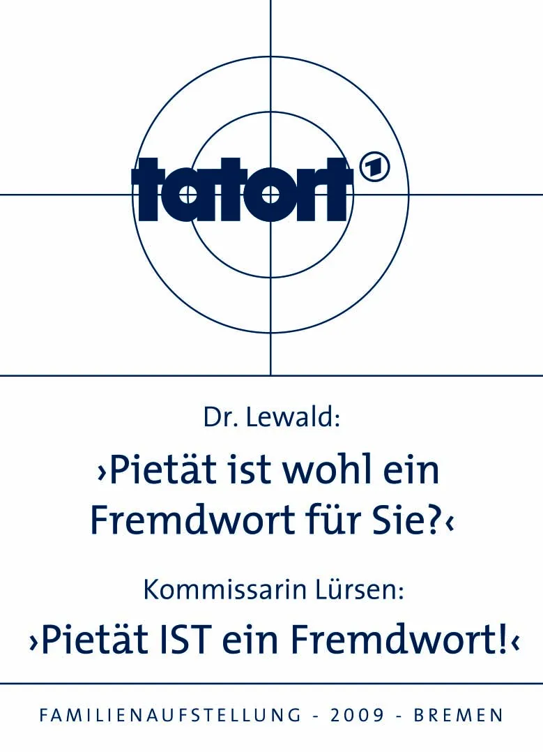 Tatort - Der Magnet Külschrankmagnet
