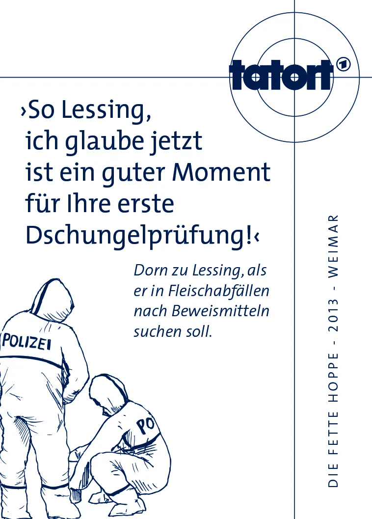 Tatort - Der Magnet Külschrankmagnet