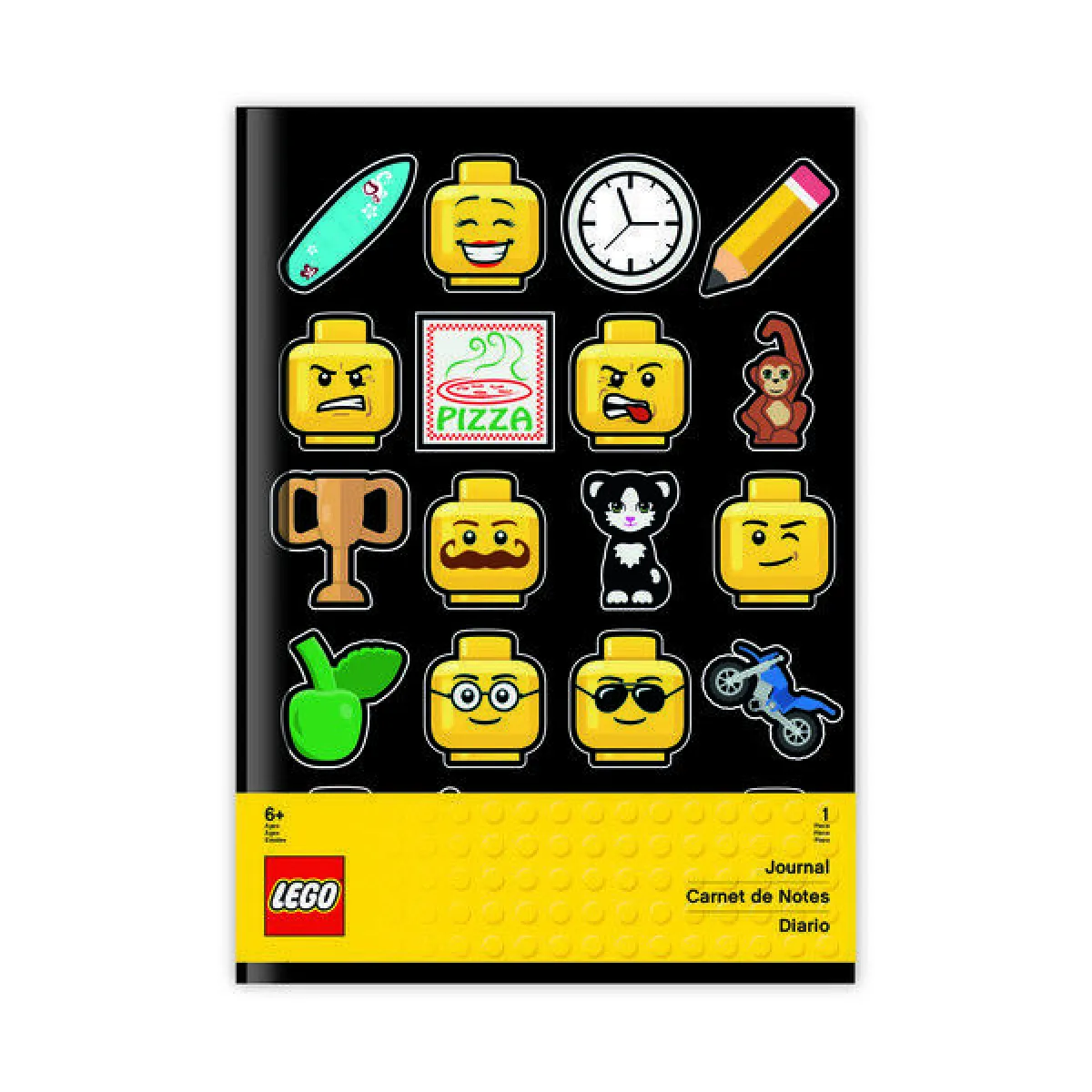 LEGO Schreib-Set (Radiergummis, Bleistifte, Notizbuch)