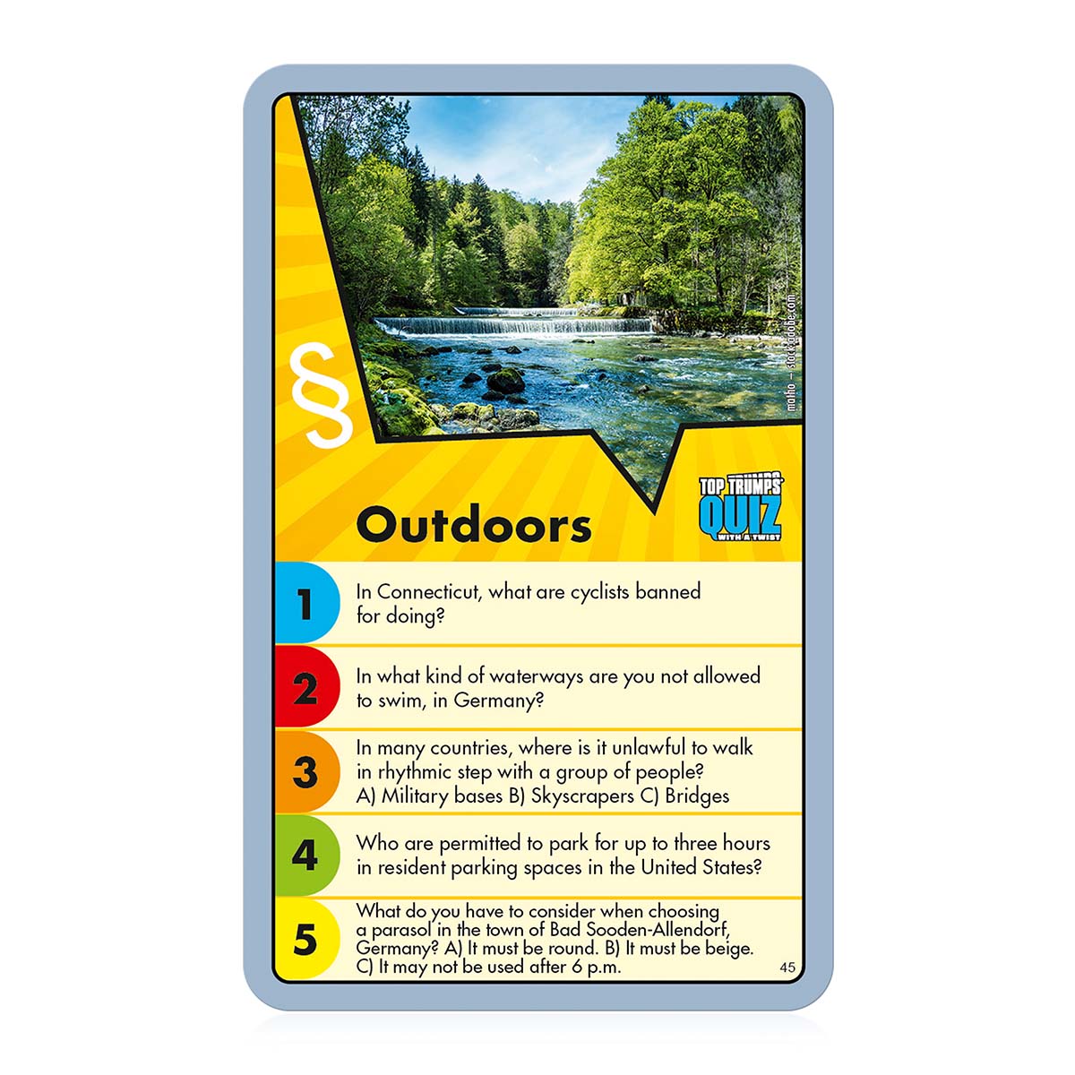 Top Trumps Quiz - Don't get the moose drunk! – crazy laws worldwide (englisch)