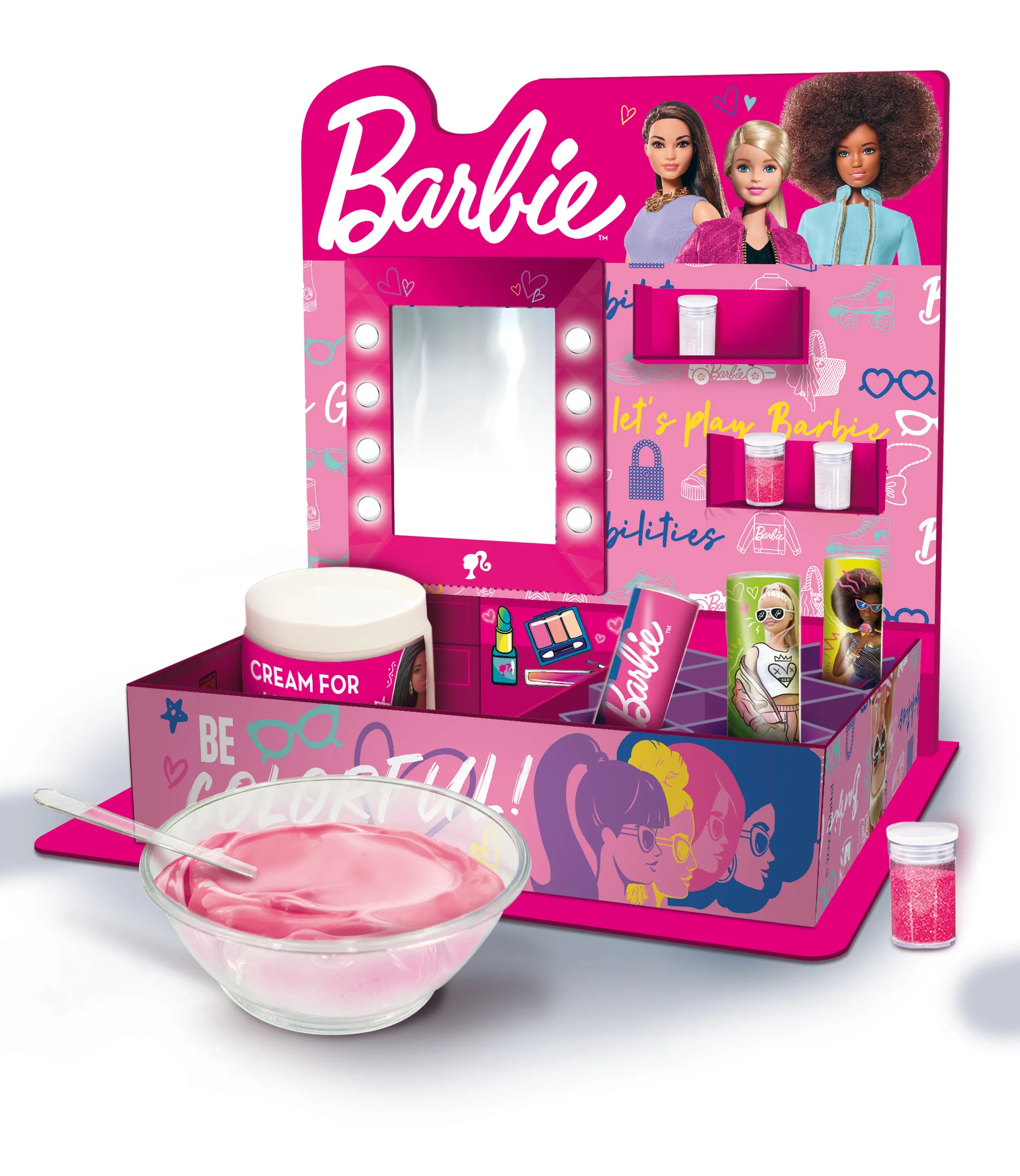 Lisciani 88638 - Farbige Barbie Lippenstifte