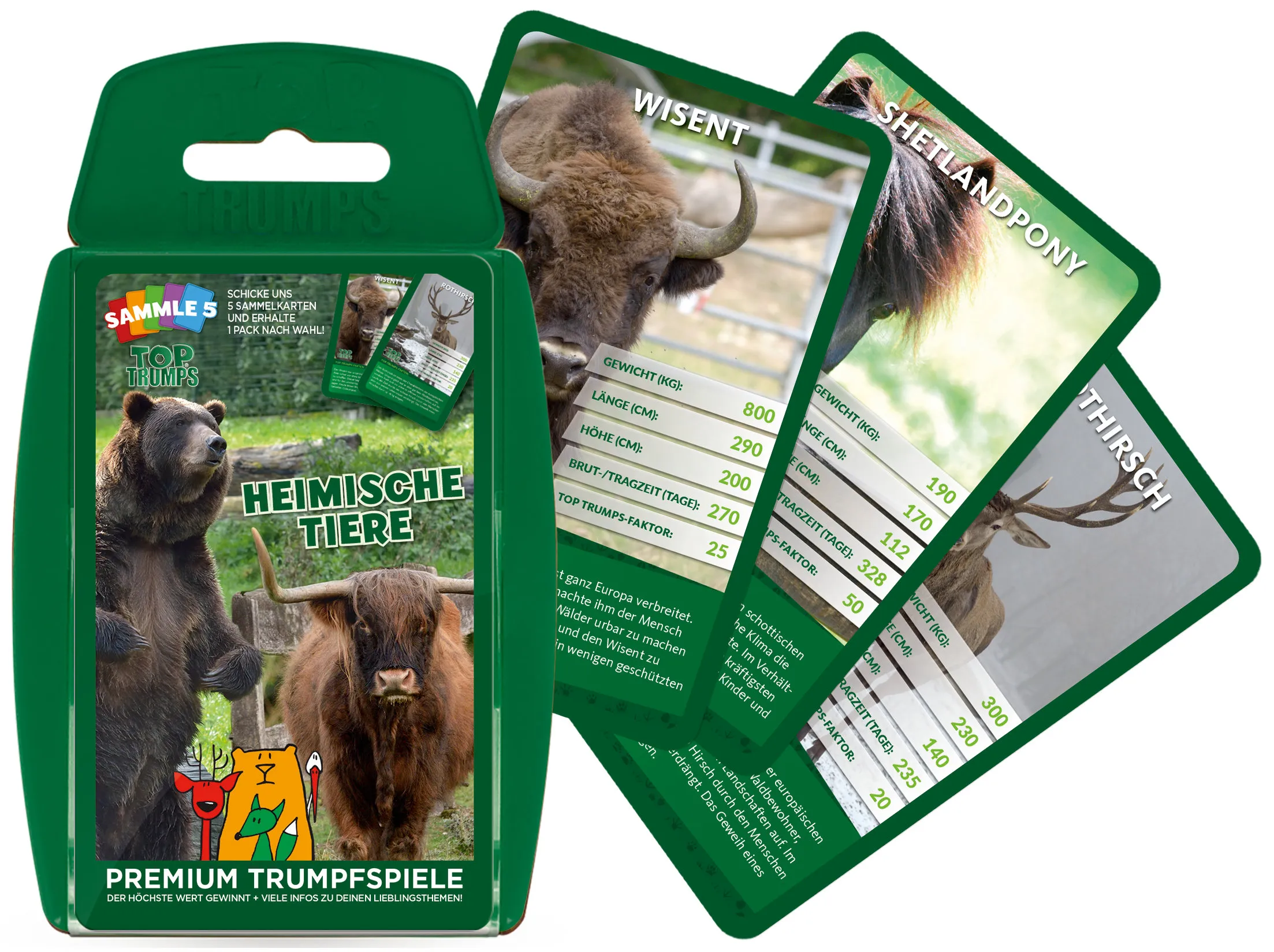 Top Trumps - Heimische Tiere Top Trumps - Heimische Tiere