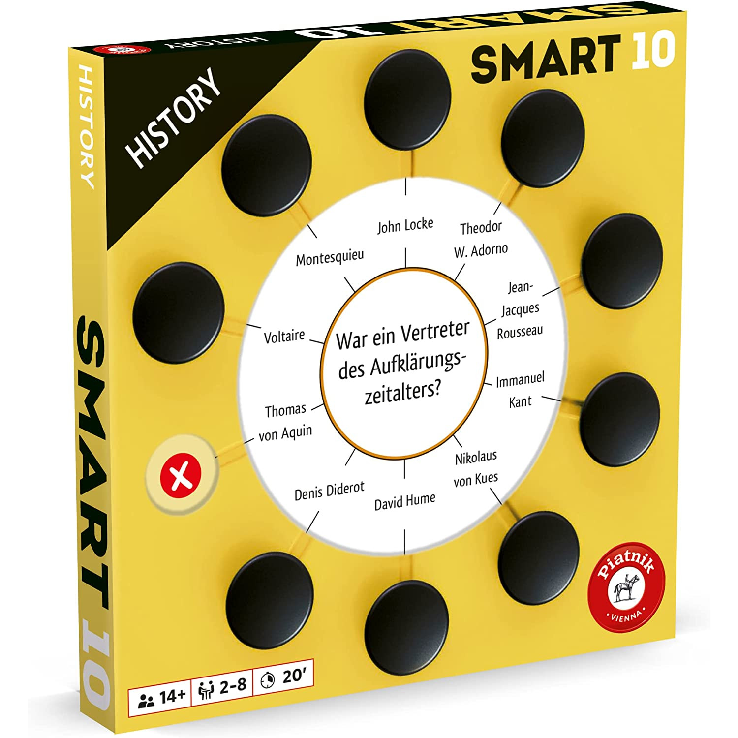 Piatnik - Smart 10 Zusatzfragen - History