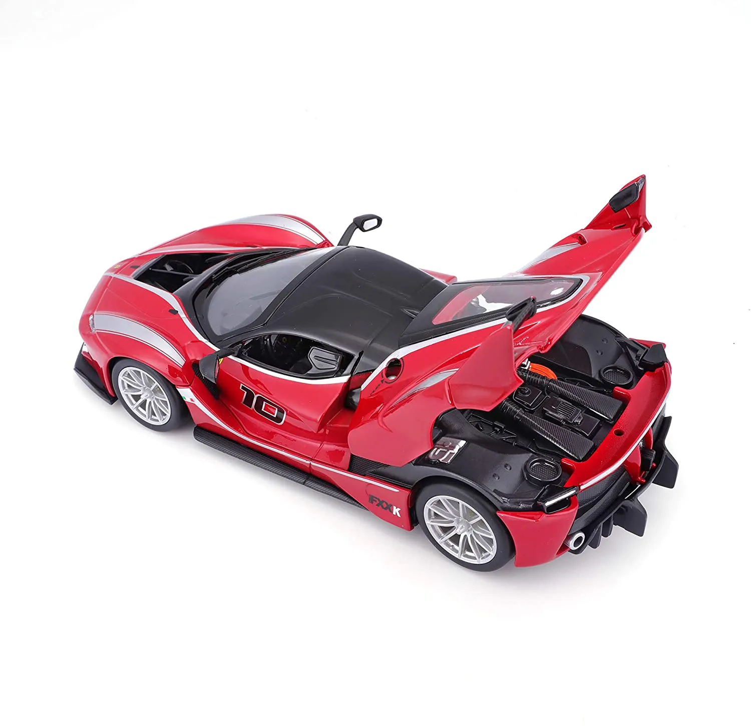 Bburago 18-26301 - Modellauto - Ferrari FXX-K #10 (rot, Maßstab 1:24)