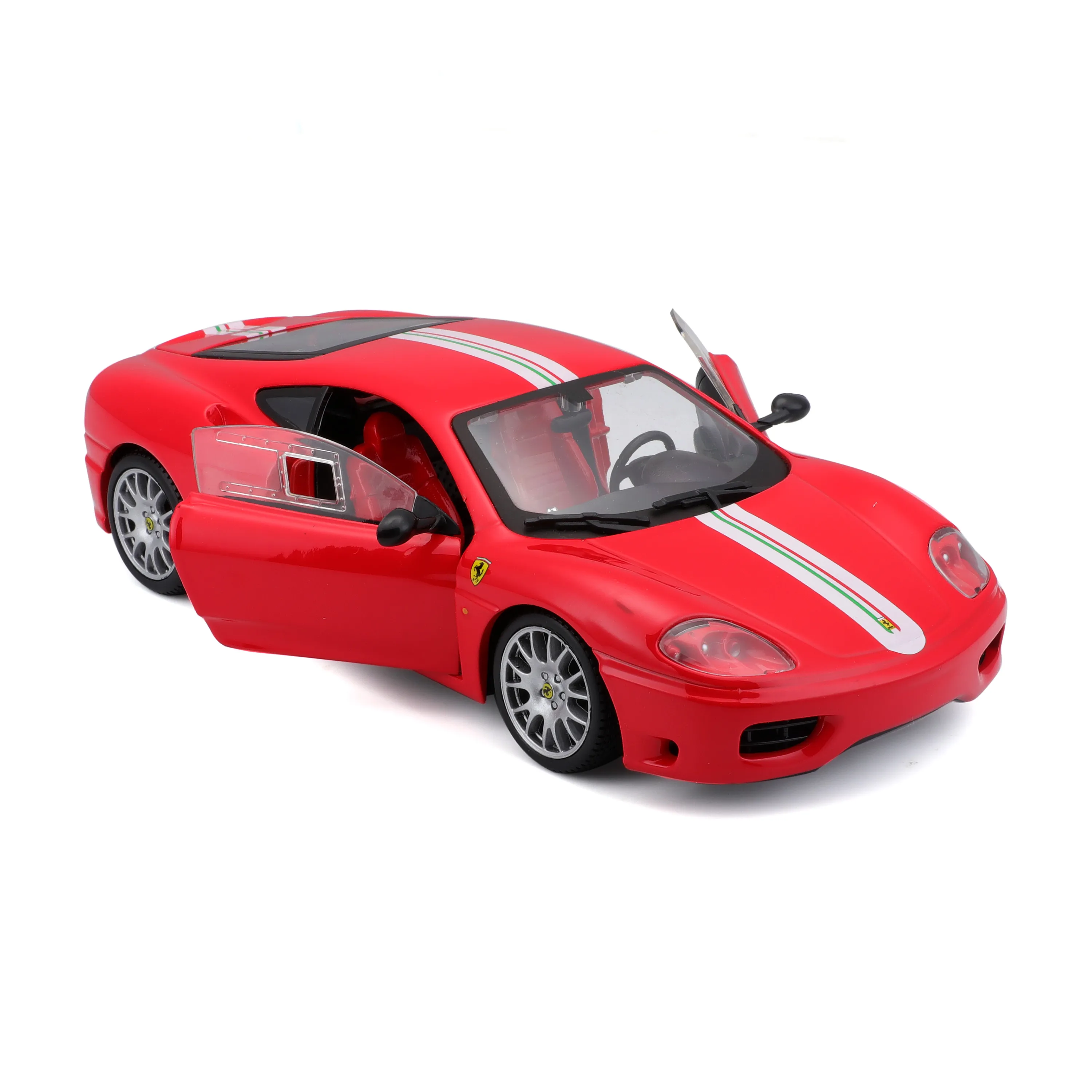 Bburago 18-26550 - Modellauto - Ferrari Challenge Stradale (rot, Maßstab 1:24)