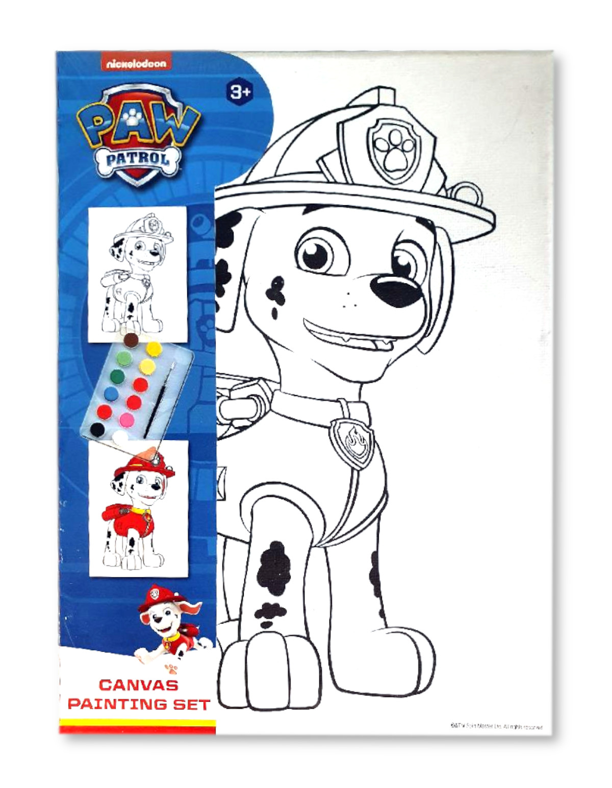 Paw Patrol - Mal-Set mit Leinwand, 4 Motive Paw Patrol - Mal-Set mit Leinwand, 4 Motive