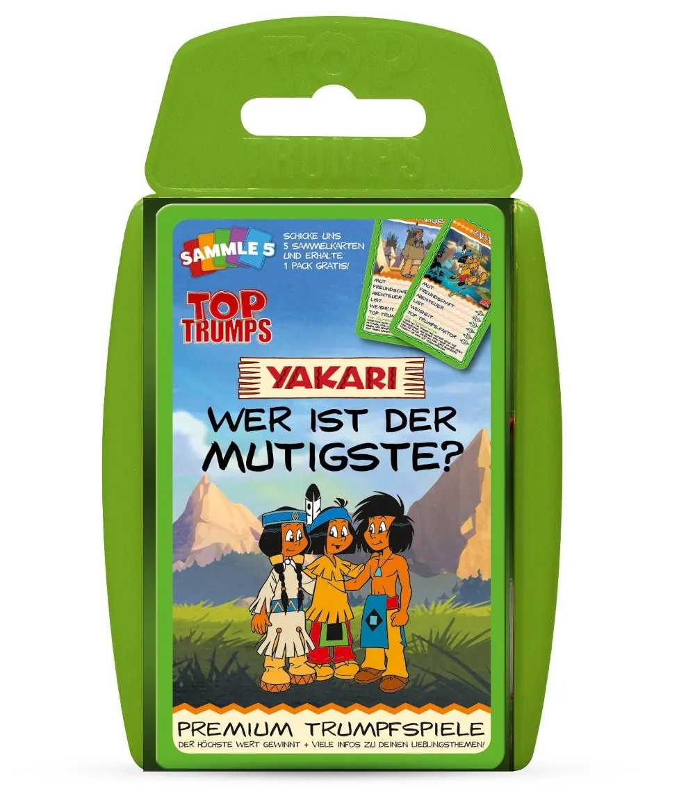 Cluedo Junior Yakari + Top Trumps Yakari