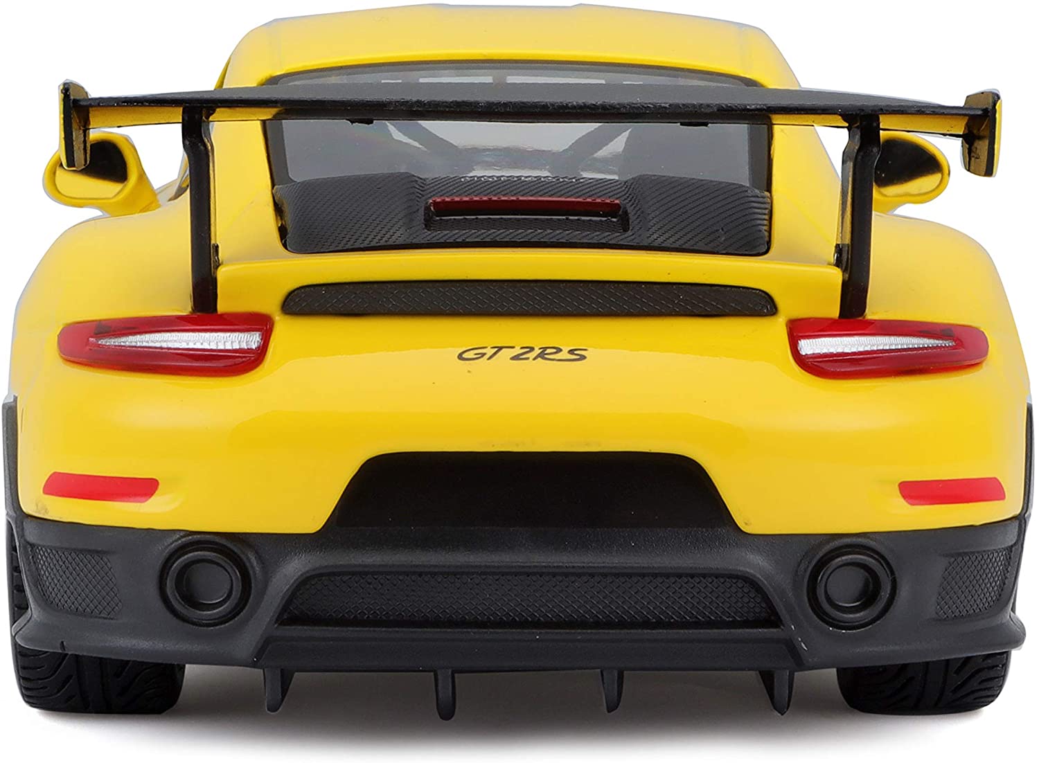 Maisto 31523 - Modellauto - Porsche 911 GT2 RS (gelb-schwarz, Maßstab 1:24)