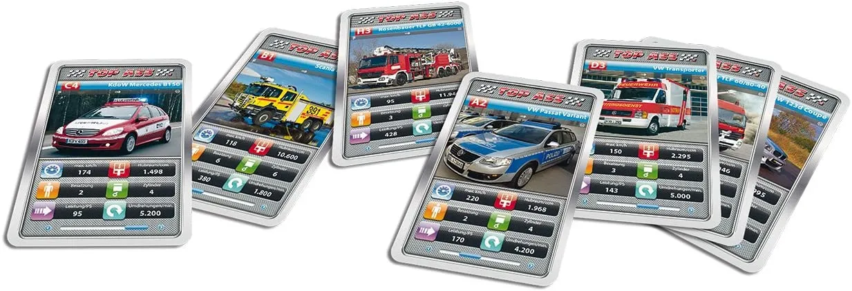 ASS Altenburger - Trumpf und Quartett 2er Set - »Notruf« + »Traktoren«