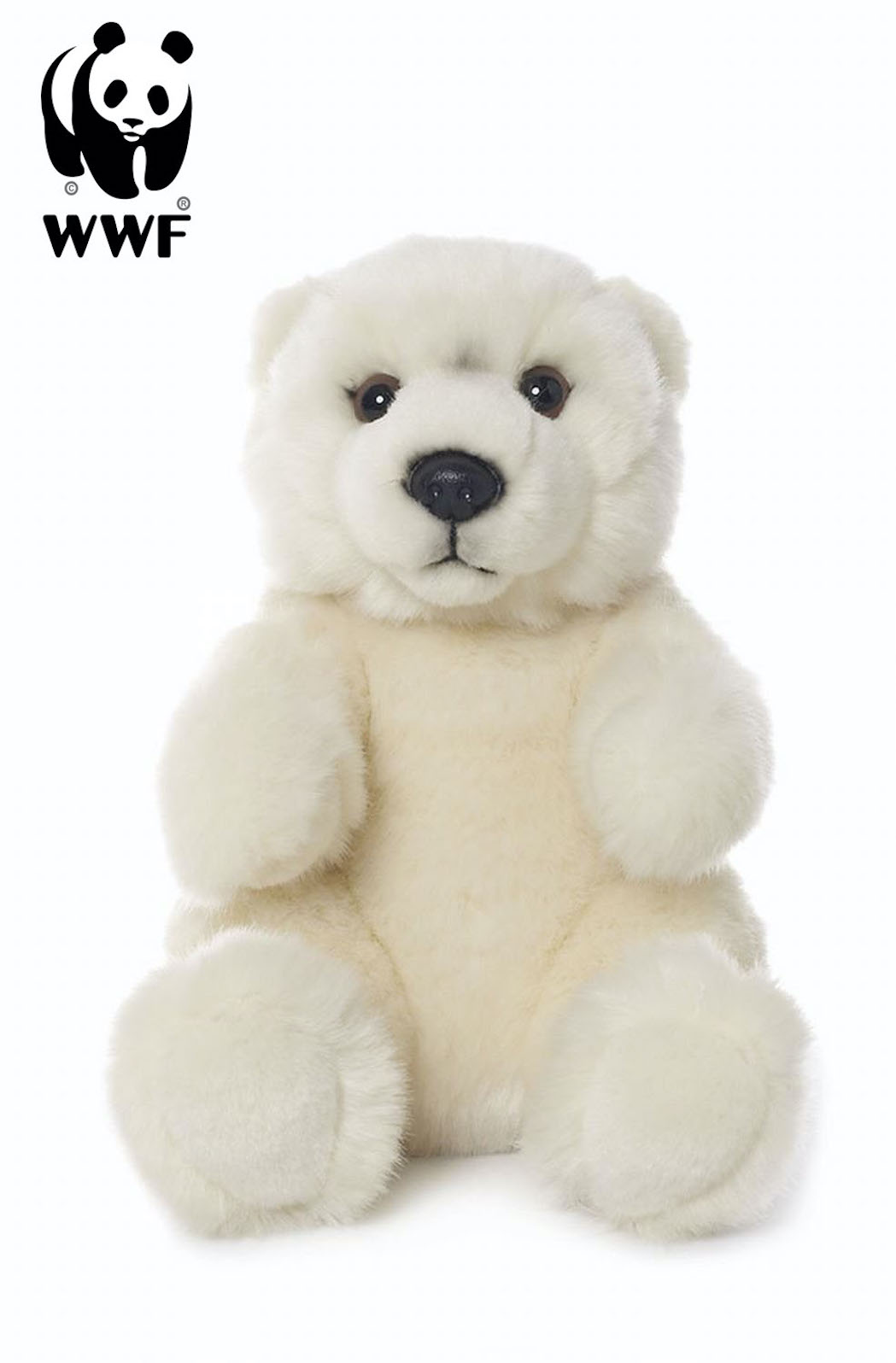 Plüschtier Eisbär (sitzend, 15cm)