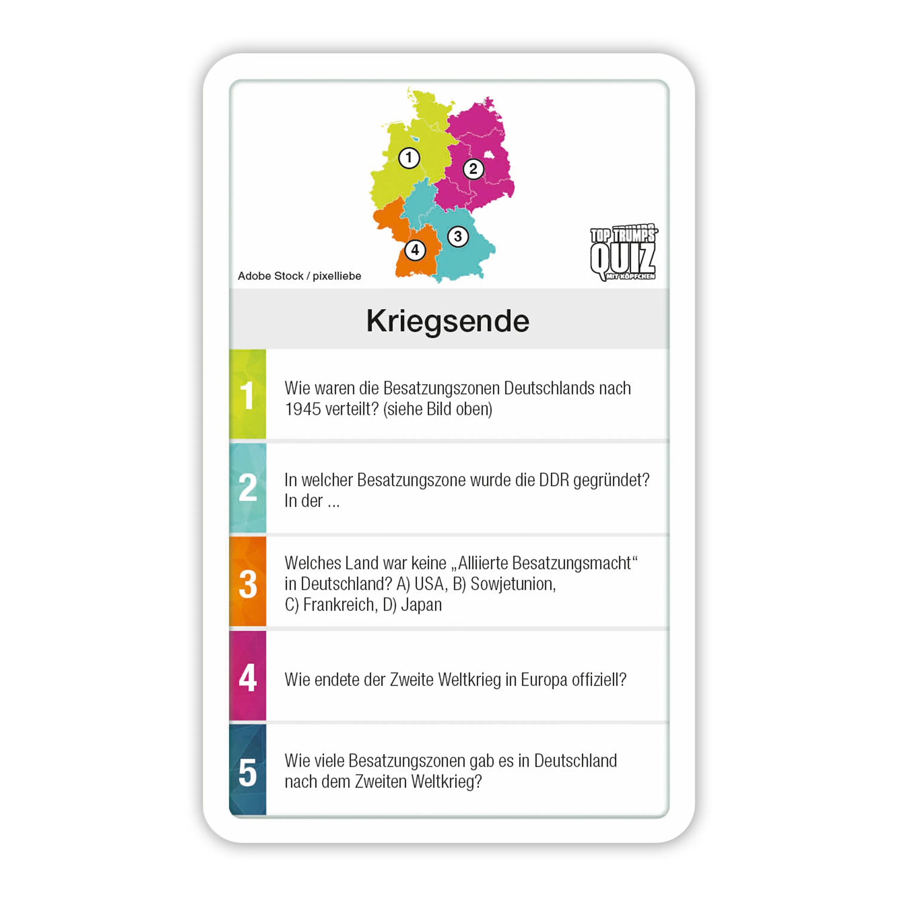 Top Trumps Quiz - Deutschland Quiz