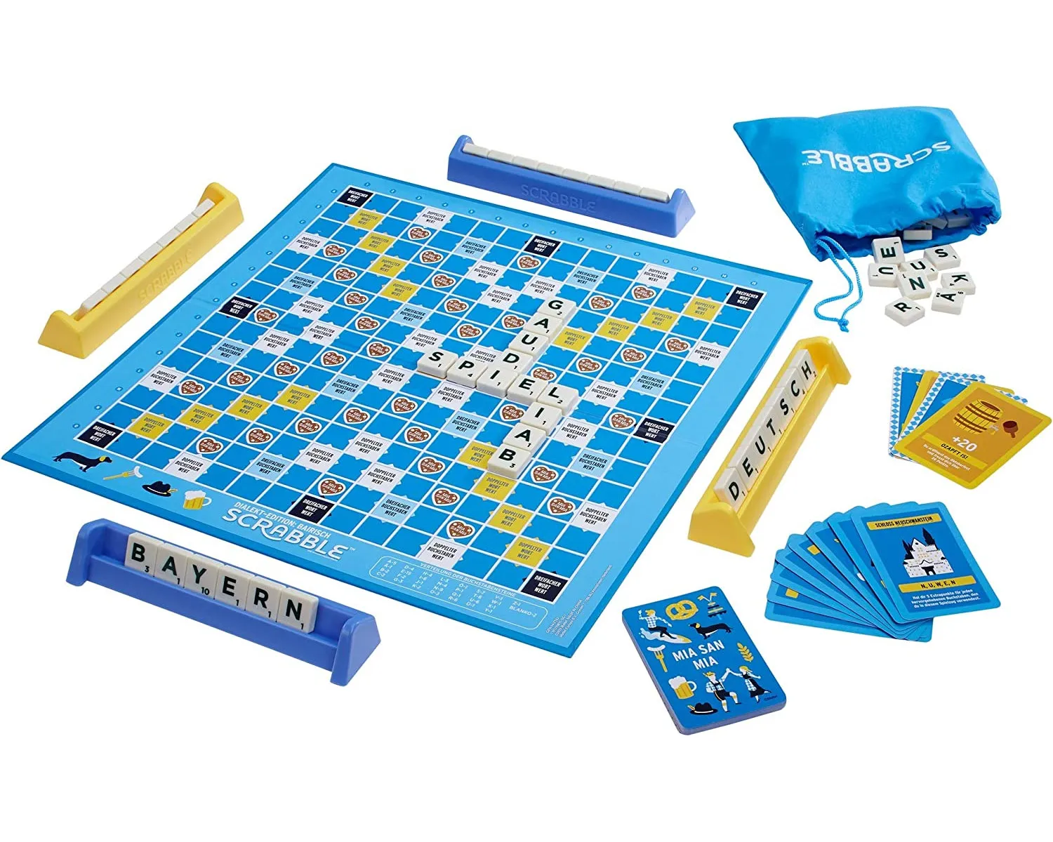 Mattel - Scrabble - Dialekt-Edition: Bairisch