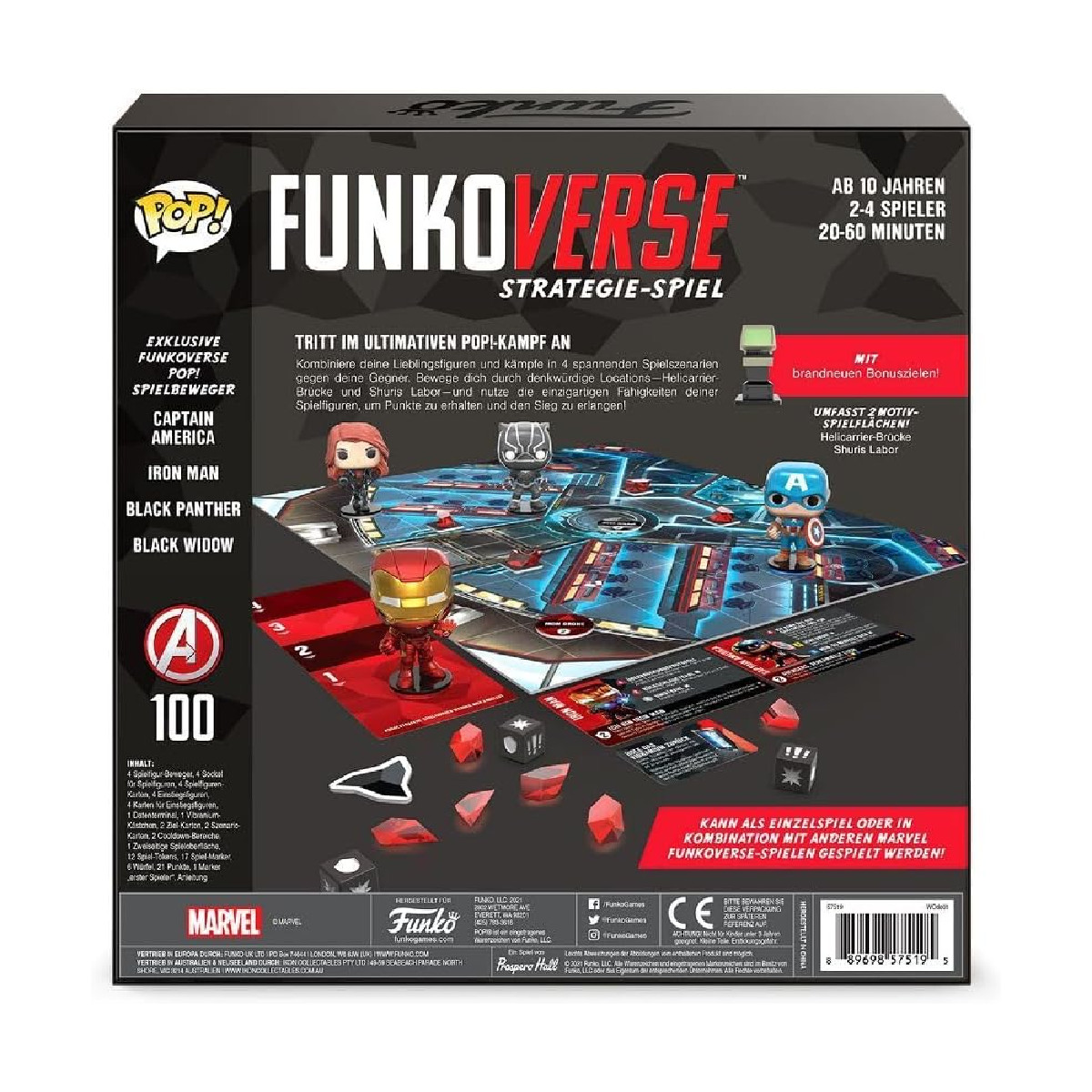 Funko - Strategie-Spiel - Funkoverse Marvel