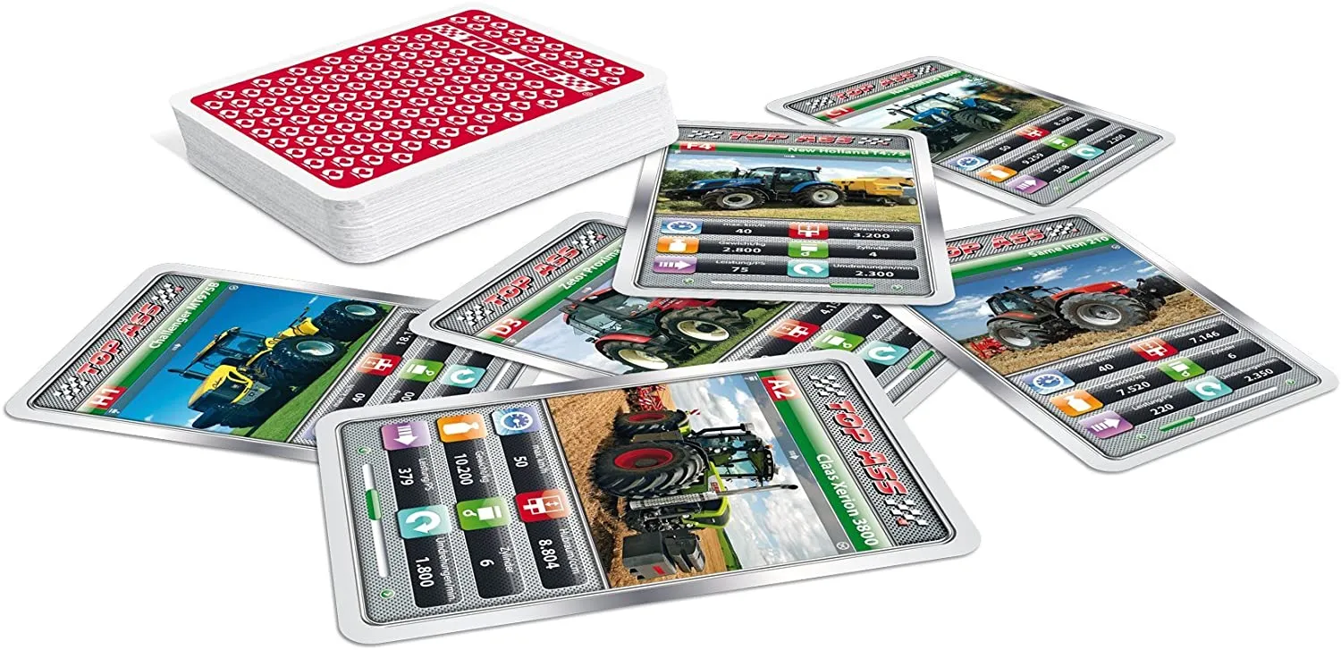 ASS Altenburger 22596384 - Trumpf und Quartett - Traktoren