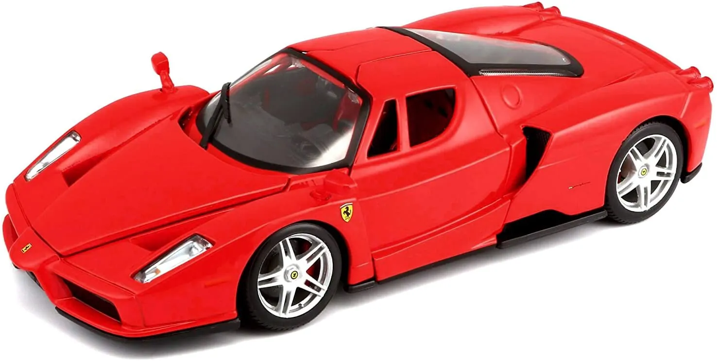 Bburago 18-26006 - Modellauto - Ferrari R&P Enzo (rot, Maßstab 1:24)