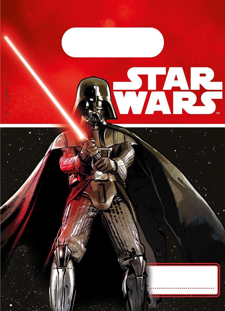 Procos - Star Wars Darth Vader - Geschenktüten (4 Stück)
