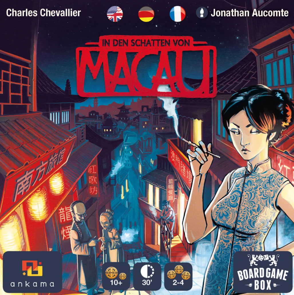 Board Game Box - In den Schatten von Macau
