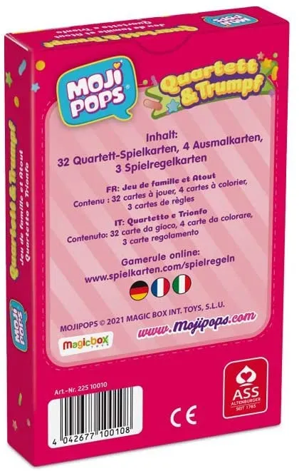MojiPops 225 10010 - Quartett & Trumpf
