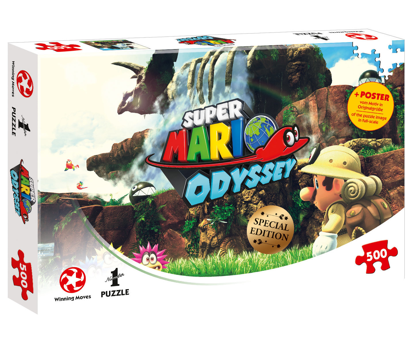 Puzzle - Super Mario Odyssey - Fossil Falls (500 Teile)