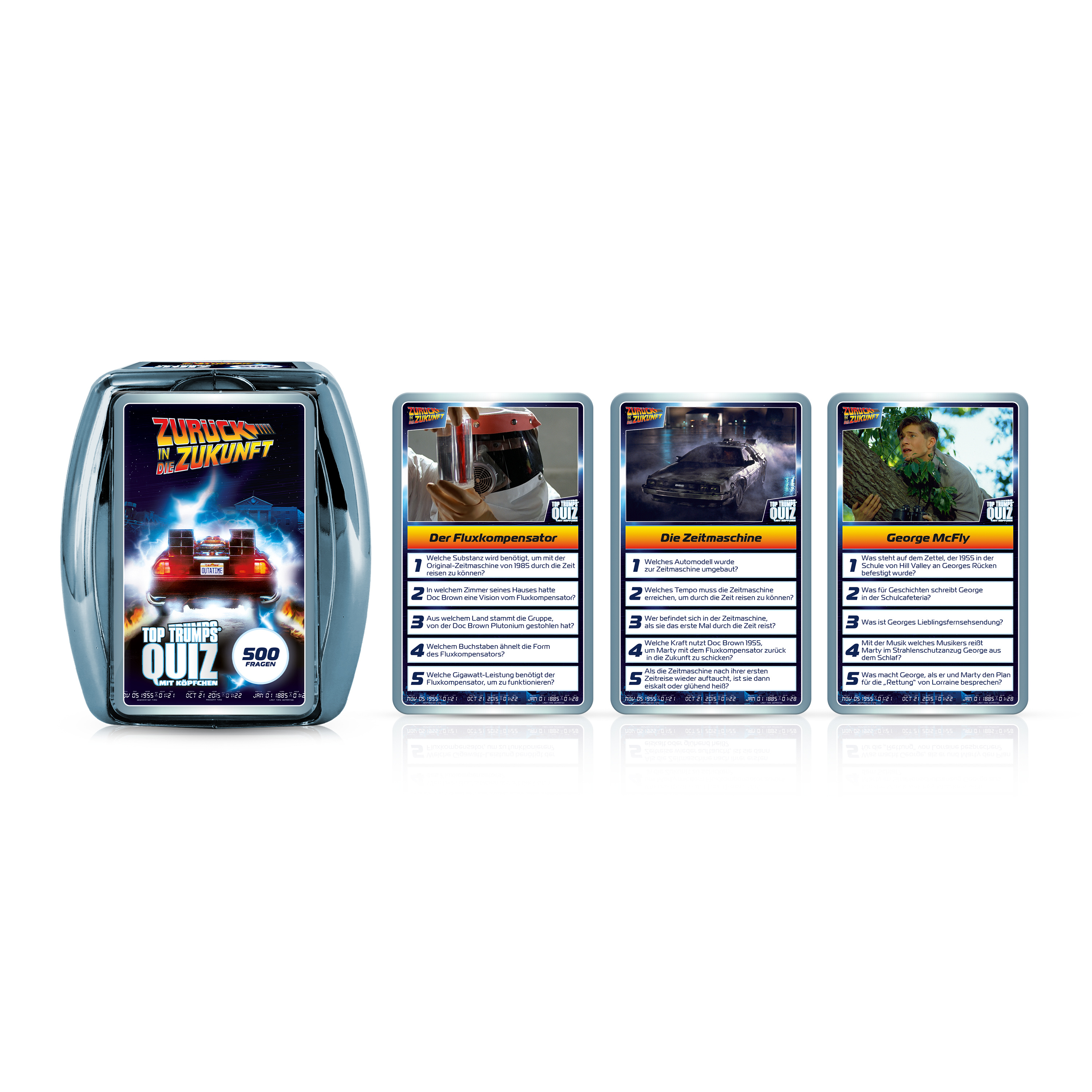 Top Trumps Quiz - Zurück in die Zukunft