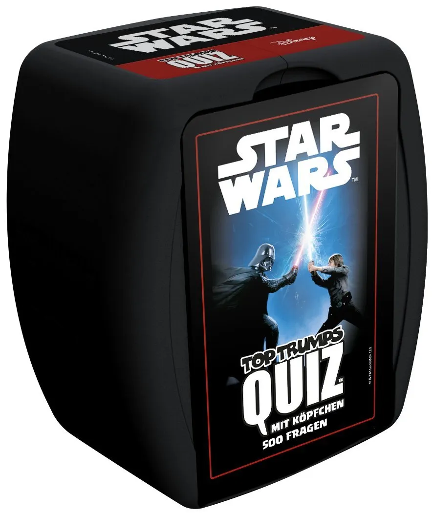 Star Wars Bundle - Mattel Scrabble & Top Trumps - Quiz & Spielkarten - Collector's Set