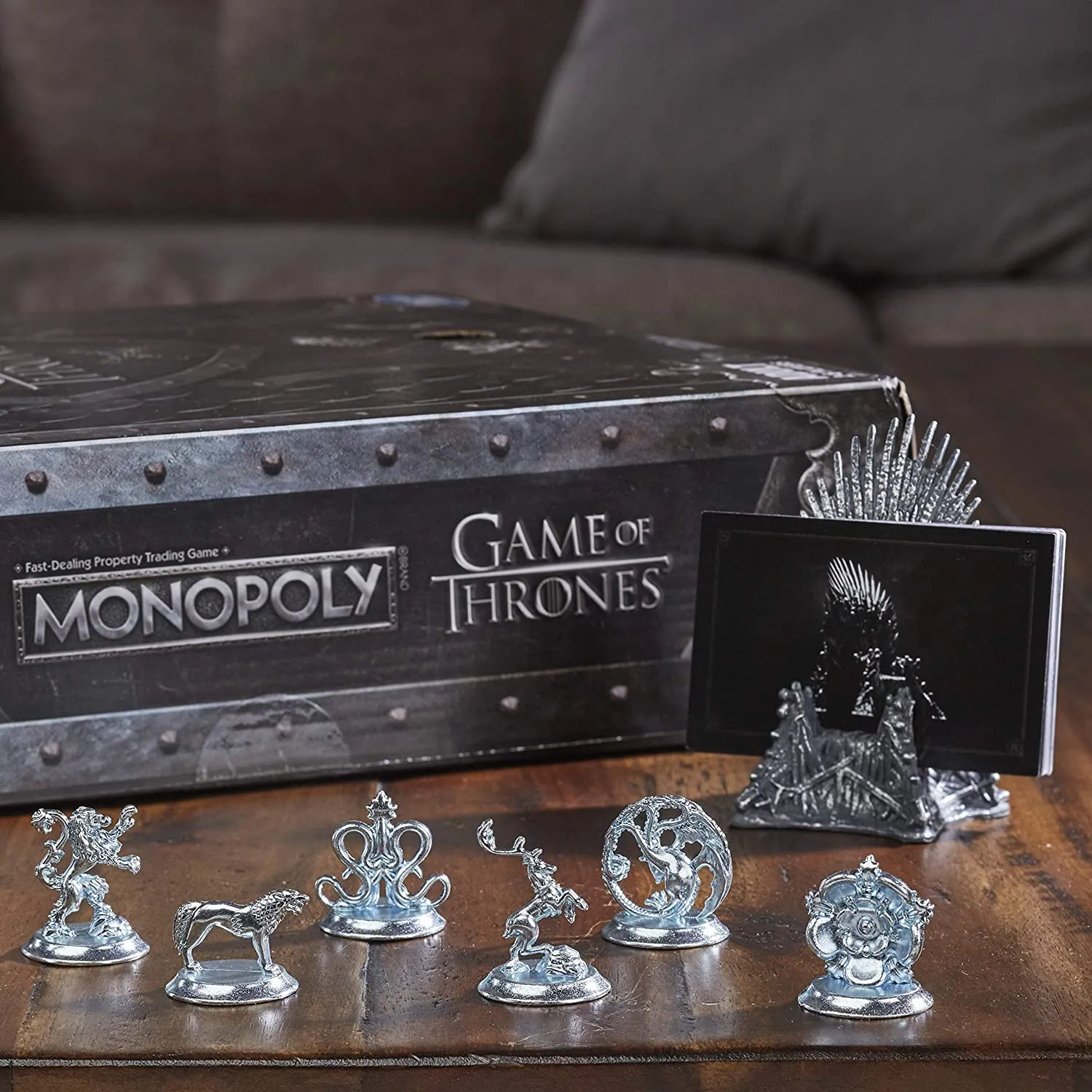 Hasbro - Monopoly Game of Thrones - mit Musikausgabe (französische Version)