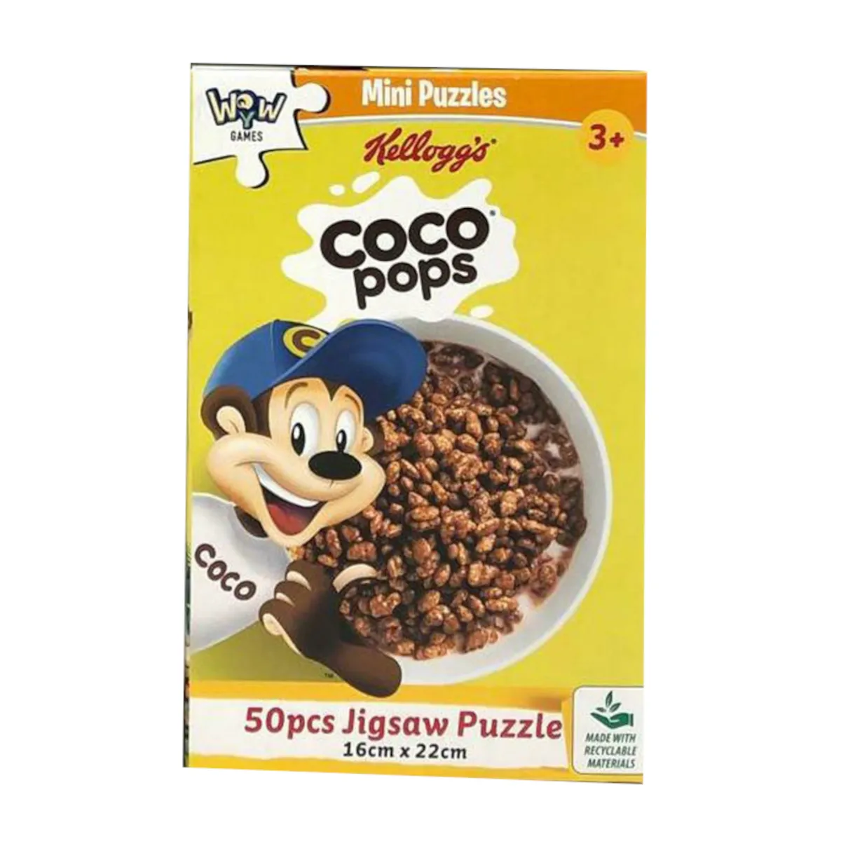 Kellogg’s Mini-Puzzle Set – 6er Set mit je 50 Teilen (YWOW 190231)