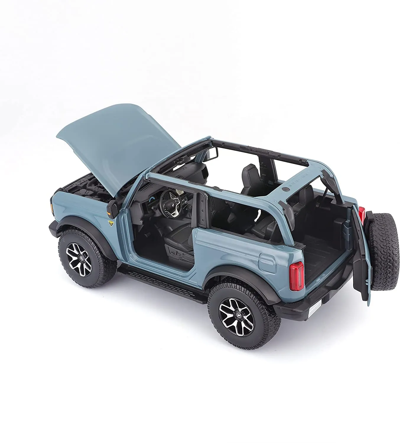 Maisto 31457 - Modellauto - Ford Bronco Badlands '21 (blau, Maßstab 1:18)