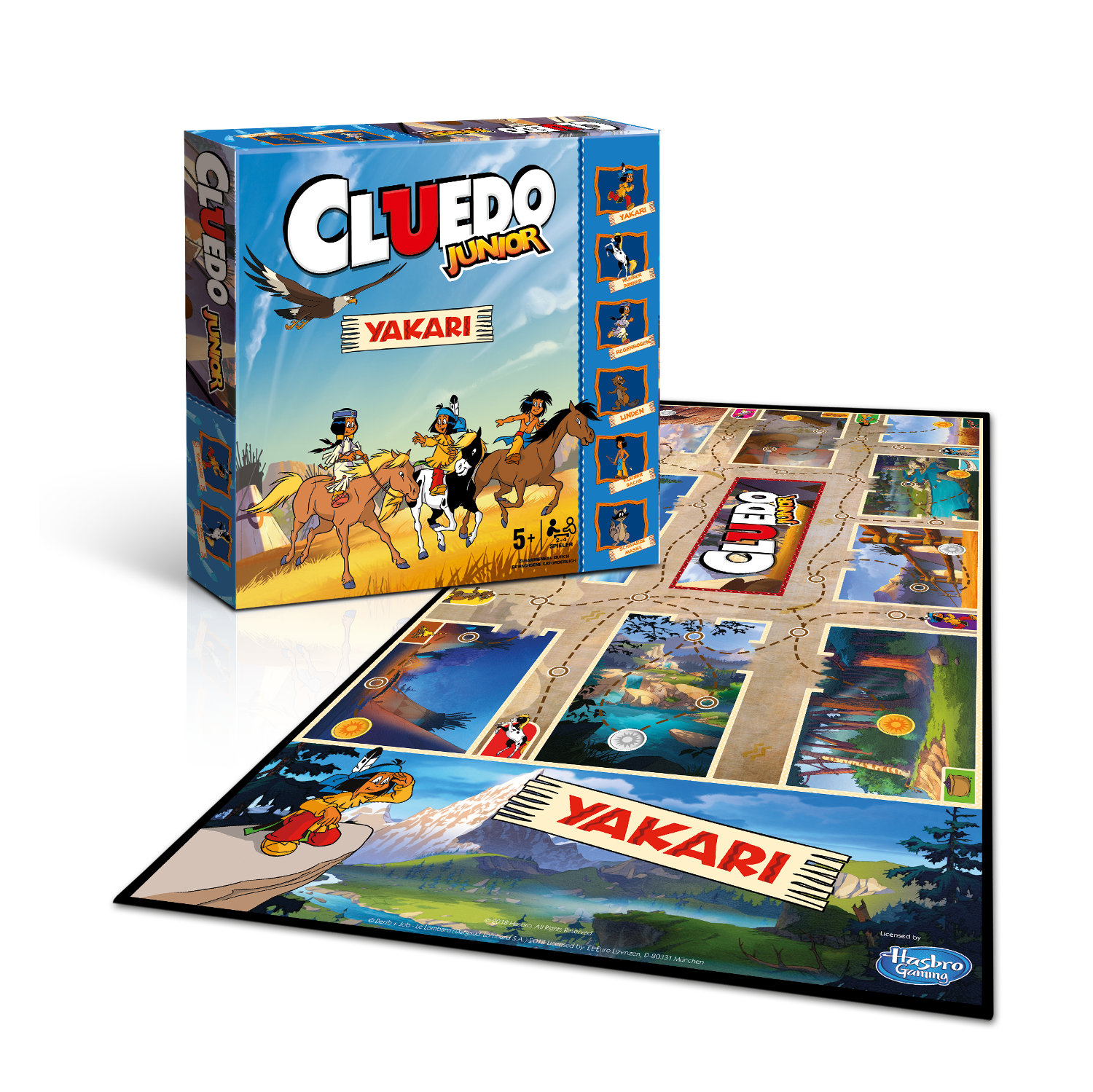 Cluedo Junior Yakari + Top Trumps Yakari