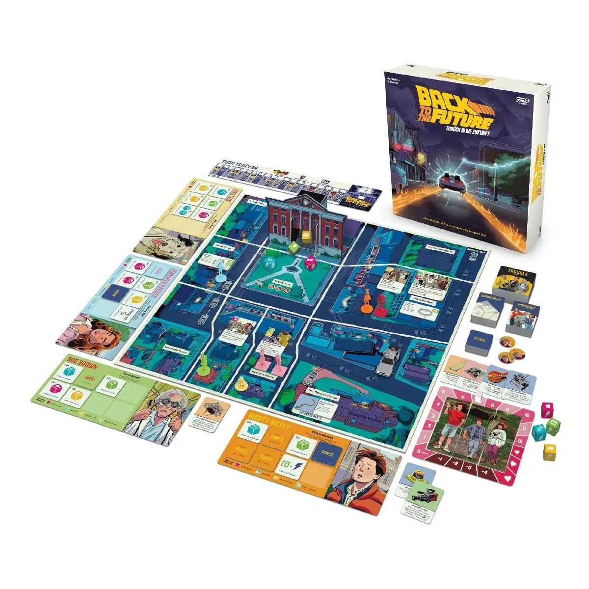 Funko 68908 - Brettspiel - Back to the Future (deutsch)